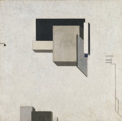 Proun 1 作： Eliezer Markowich Lissitzky