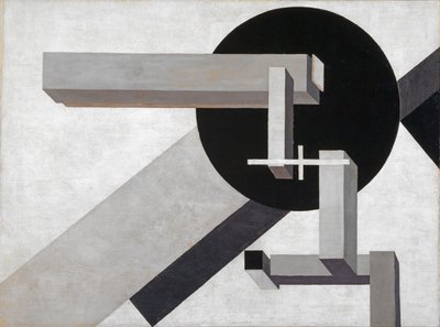 Proun 1 D、1919 作： Eliezer Markowich Lissitzky