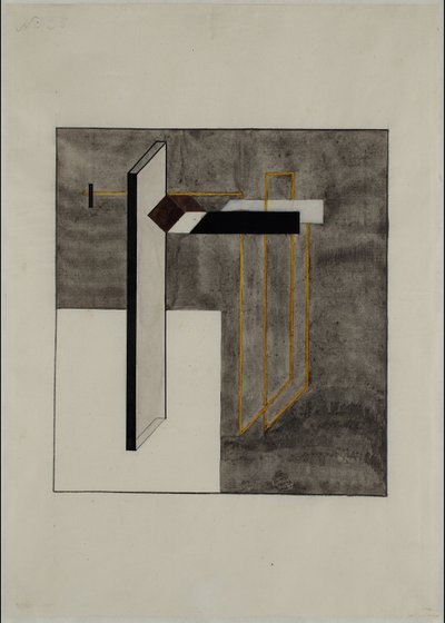 プローン4B 作： Eliezer Markowich Lissitzky