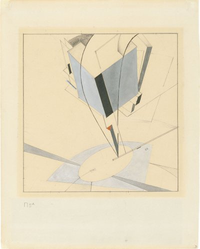 Proun 5 作： Eliezer Markowich Lissitzky
