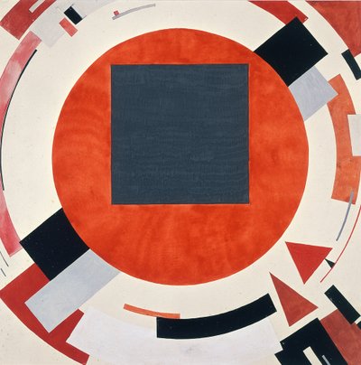 プロウン、ca 1923 作： Eliezer Markowich Lissitzky