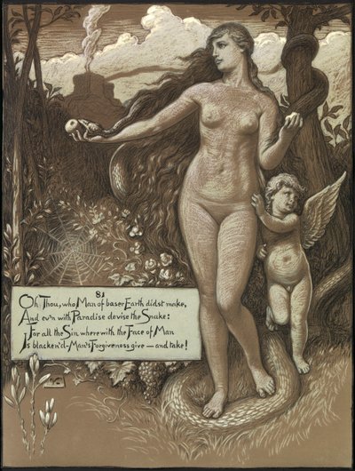 (オマル・ハイヤームのルバイヤート』挿絵）はじめに 作： Elihu Vedder