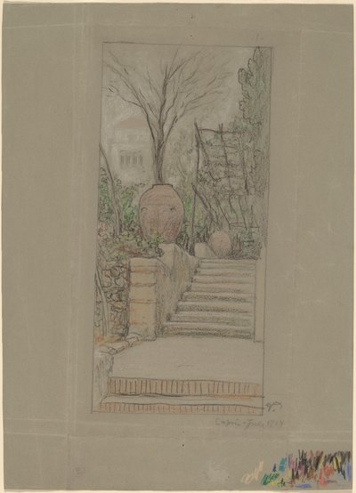 カプリ 作： Elihu Vedder
