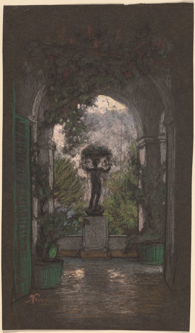 カプリ 作： Elihu Vedder