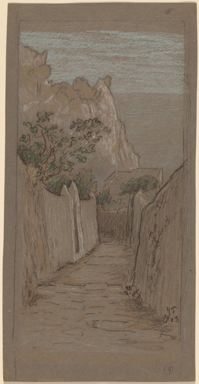 カプリ 作： Elihu Vedder