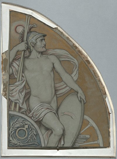 火星の漫画 作： Elihu Vedder