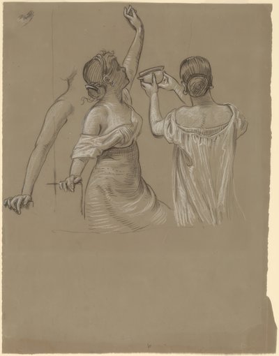 Dionysian Revelers 作： Elihu Vedder