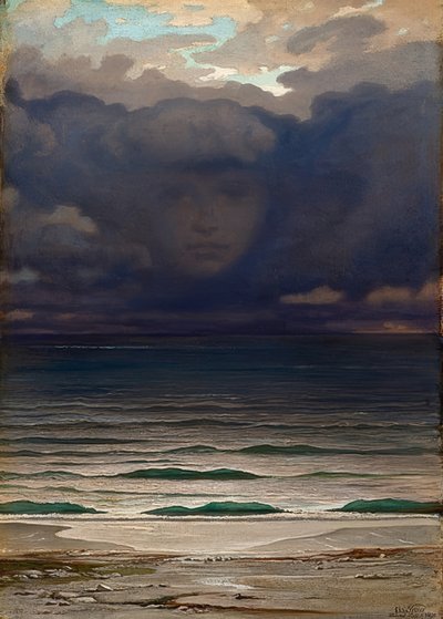 メモリ。 1870 作： Elihu Vedder