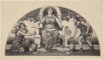 良き行政 作： Elihu Vedder