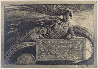 宇宙へ 作： Elihu Vedder
