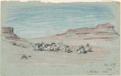 ナイルの旅 No.20 作： Elihu Vedder