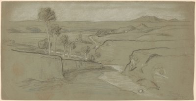 ローマの風景 作： Elihu Vedder