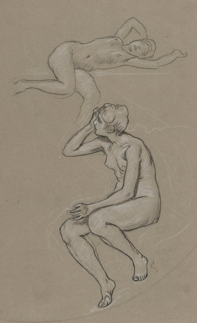 春図習作 作： Elihu Vedder