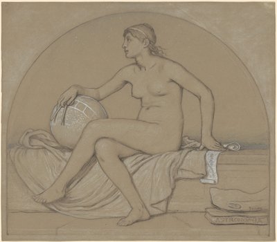 「天文学」の勉強 作： Elihu Vedder