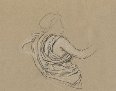 秋図習作 作： Elihu Vedder