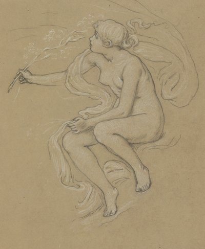 春図習作 作： Elihu Vedder