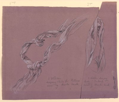 「運命」の勉強 作： Elihu Vedder