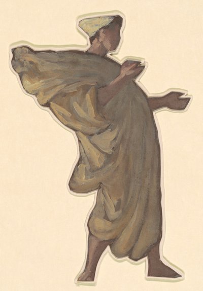 ギリシャの女の子の入浴のための研究、c。 1872年。 作： Elihu Vedder
