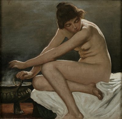 魔女ラ・ストレガの勉強 作： Elihu Vedder