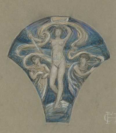 ルナの勉強 作： Elihu Vedder