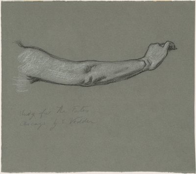 「星に集う運命」の習作 作： Elihu Vedder