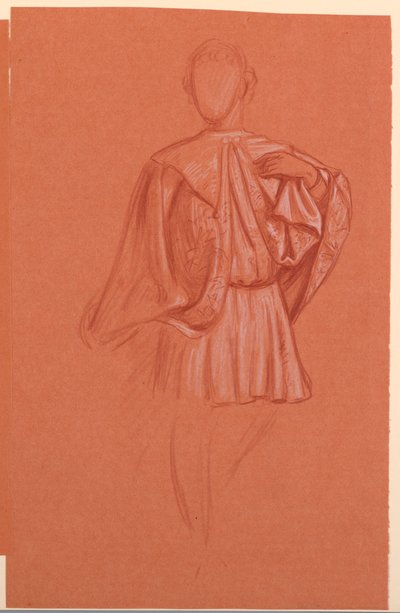 「婚礼行列」の習作 作： Elihu Vedder