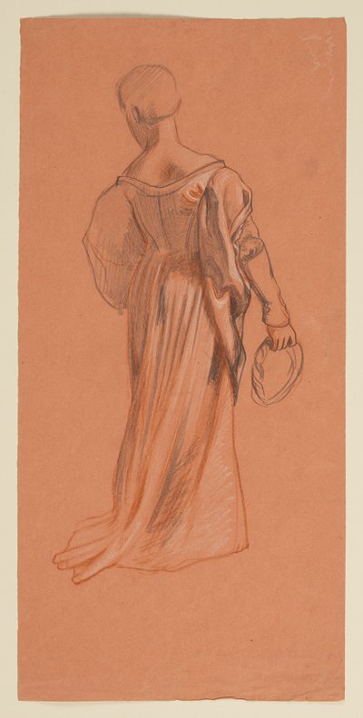 「婚礼行列」の習作 作： Elihu Vedder