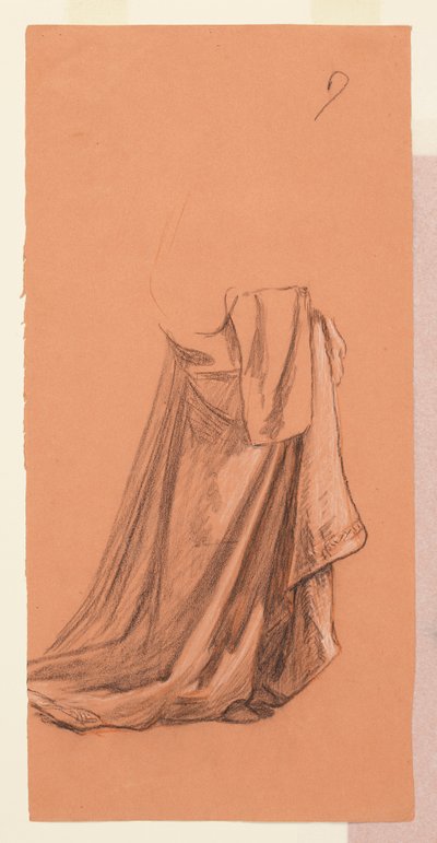 「婚礼行列」の習作 作： Elihu Vedder