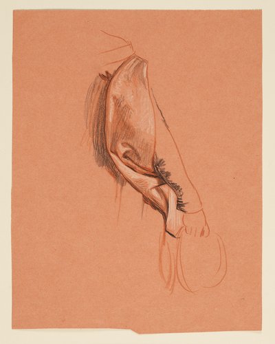 「婚礼行列」の習作 作： Elihu Vedder