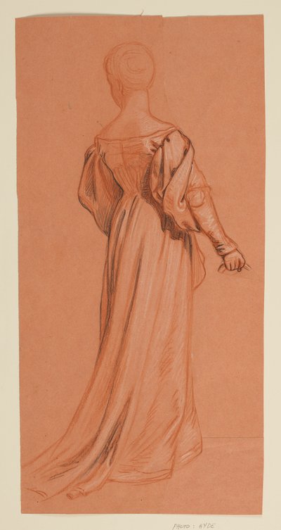 「婚礼行列」の習作 作： Elihu Vedder