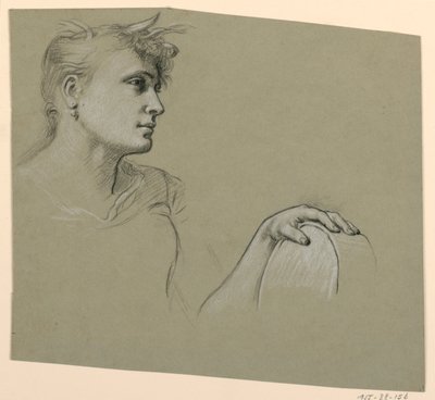 図の研究 作： Elihu Vedder