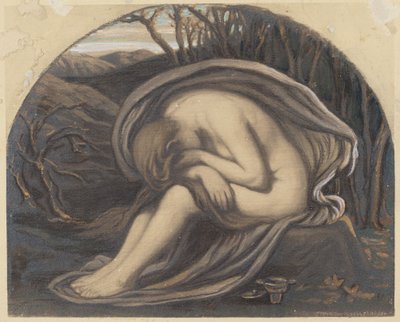 マグダレン、c。 1884年。 作： Elihu Vedder