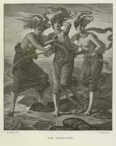 The Phorcydes（エングレービング 作： Elihu Vedder