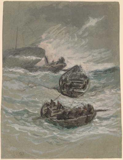 難破船 作： Elihu Vedder