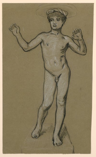 噴水デザインの図形研究 作： Elihu Vedder