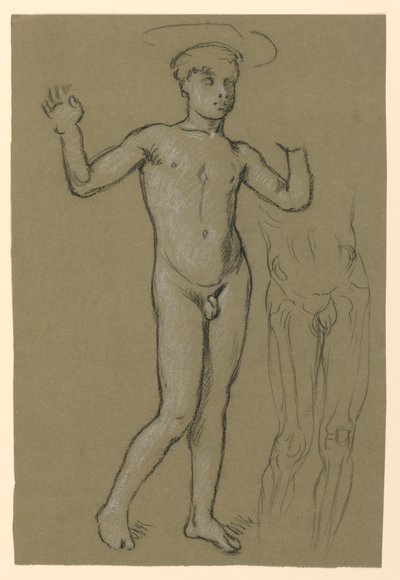 噴水デザインの図形研究 作： Elihu Vedder