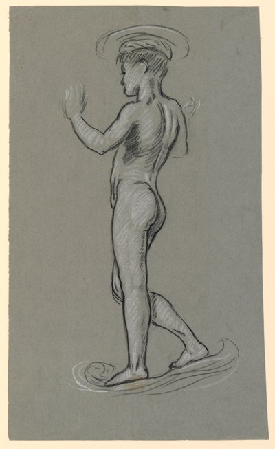 噴水デザインの図形研究 作： Elihu Vedder
