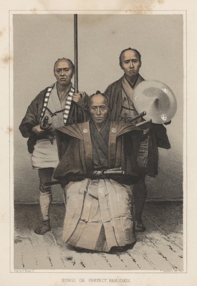 豊後、県、ハホダディ、1855 作： Eliphalet Brown