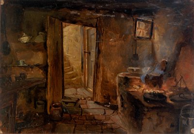 キッチン内部 作： Eliphalet Fraser Andrews