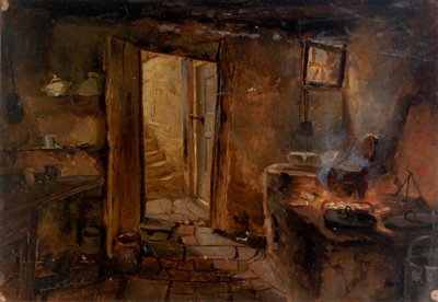 キッチンのインテリア、nd 作： Eliphalet Frazer Andrews
