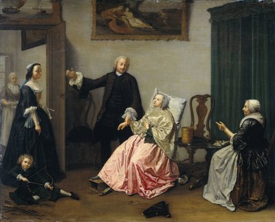 医師の診察 作： Elisabeth Geertruida Wassenbergh