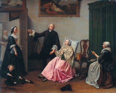 医師の診察 作： Elisabeth Geertruida Wassenbergh