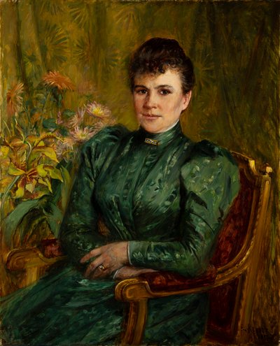 アンナ・キョラーフェルト、旧姓シネブリチョフ（1854-1943） 作： Elisabeth Keyser