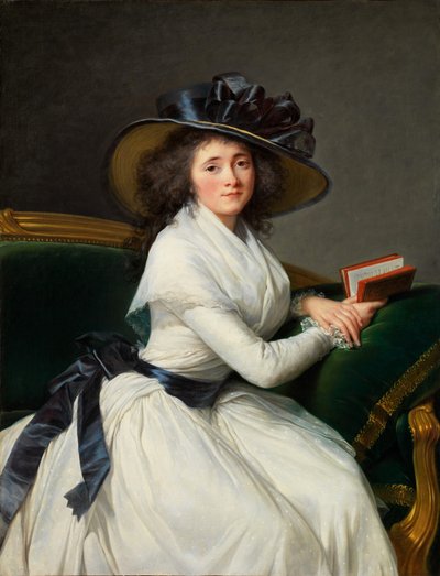 シャトル伯爵夫人（マリー・シャルロット・ルイーズ・ペレット・アグレ・ボンタン、1762～1848年） 作： エリザベート・ルイーズ・ヴィジー・ル・ブラン