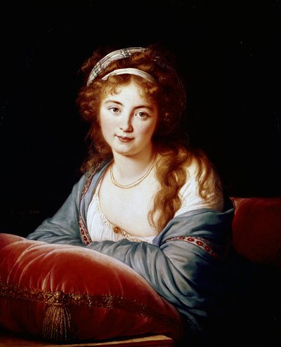 カテリーナ・ヴァシリエヴナ・スカヴロンスカイア伯爵夫人（1761～1829）、カテリーナ2世の侍女 作： Elisabeth Louise Vigee Lebrun