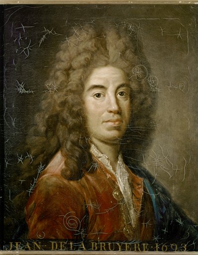 ジャン・ド・ラ・ブリュイエール、肖像画。1775年（油彩・キャンバス） 作： Elisabeth Louise Vigee Lebrun