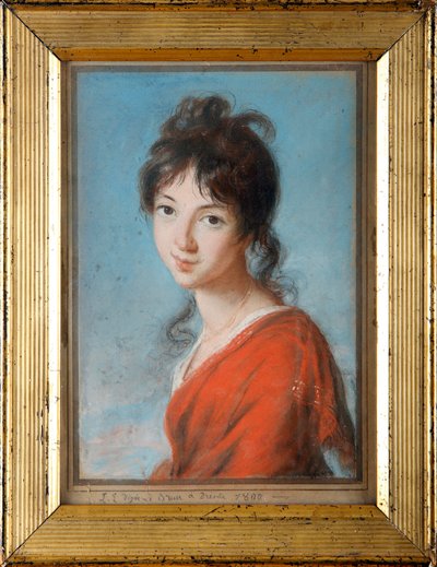 プリンセス テレサ チャルトリスカ (1785-1868) 夫妻の肖像 Vigee Lebrun, Marie Louise Elisabeth (1755-1842) 作： Elisabeth Louise Vigee Lebrun