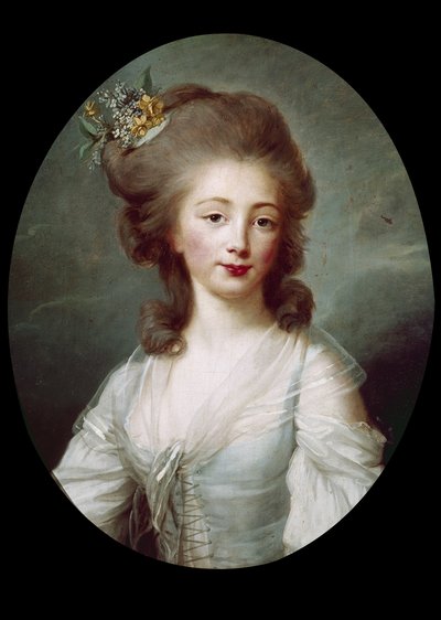 クリューゼル伯爵夫人（マリー＝テレーズ・アントワネット・ド・クリューゼル） 作： Elisabeth Louise Vigee Lebrun