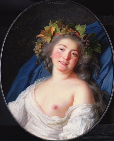 バカンテ、1785 作： Elisabeth Louise Vigee Lebrun