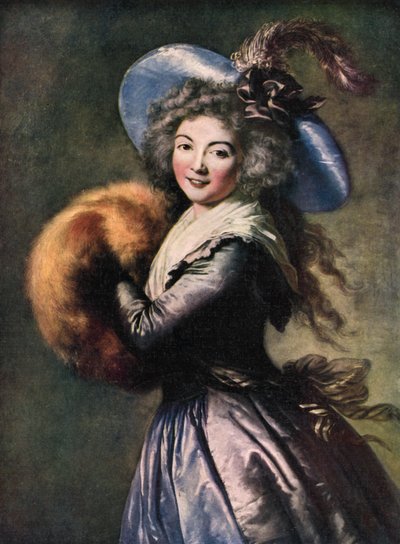 マダムモールレイモンド、1786年1910年。 作： Elisabeth Louise Vigee Lebrun